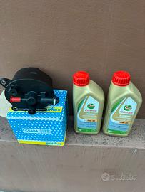 Olio e filtro carburante