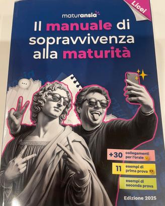 Manuale per l’esame di maturità