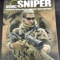 HOT TOYS, scala 1/6 SNIPER IRAQI FREEDOM USMC
