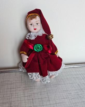 Bambola porcellana vintage. Poupée porcelaine. Muñ