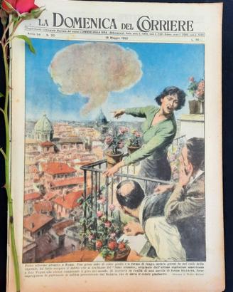 La Domenica del Corriere 18 maggio 1952 Leonardo