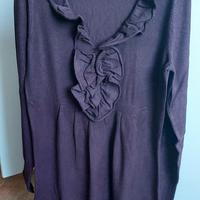 Maglia color prugna Tezenis