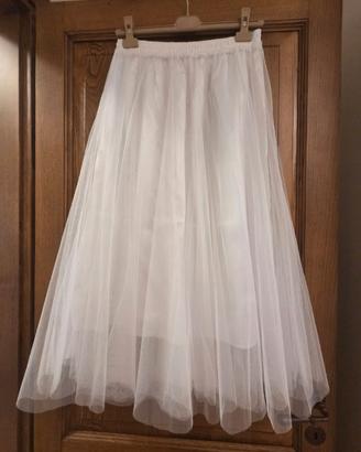 Gonna in Tulle Sottogonna Linea ad A