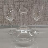 DECANTER DA VINO ICEBERG 1200ml + 2 CALICI ICEBERG