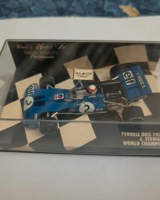 Tyrrell-Ford 003 1971 Stewart Minichamps 1/43
