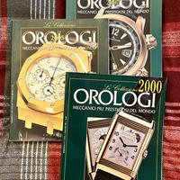 Annuari Orologi meccanici prestigiosi vari anni