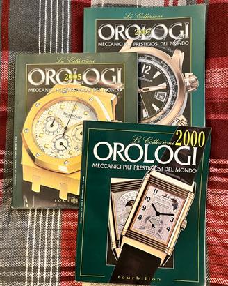 Annuari Orologi meccanici prestigiosi vari anni
