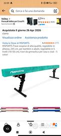 trave ginnastica artistica 