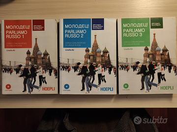 corso di russo molodetz! parliamo russo vol.1+2+3