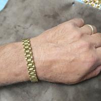 bracciale acciaio satinato 100%