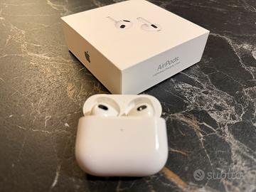 AirPods originali Apple 3ª gen. custodia wireless