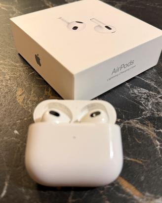 AirPods originali Apple 3ª gen. custodia wireless