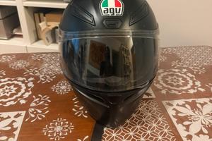 Casco moto integrale agv nero opaco taglia l