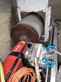 Fori e prese d aria con carotatrice a secco