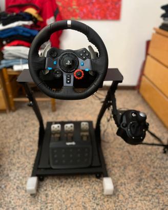 Postazione guida logitech
