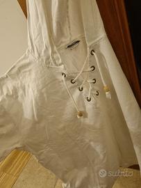 Felpa bianca made in usa