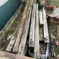 Travi in legno antico