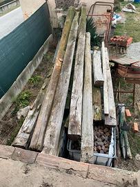 Travi in legno antico