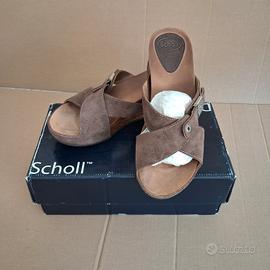 Ciabatte in vera pelle Scholl n. 40