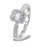 Anello oro Bianco e diamanti Salvini