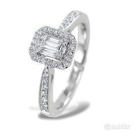 Anello oro Bianco e diamanti Salvini