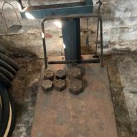 Bilancia a bascula per arredo vintage