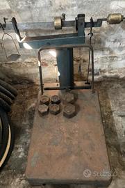 Bilancia a bascula per arredo vintage