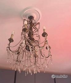 Lampadario chandelier antico