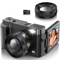 Fotocamera digitale per la registrazione video 4K,