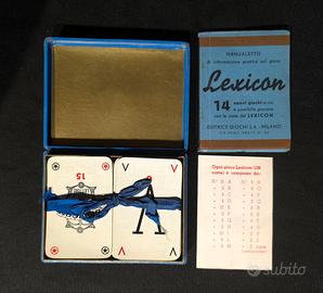 Gioco di carte Lexicon edito da Edit. Giochi S.A.