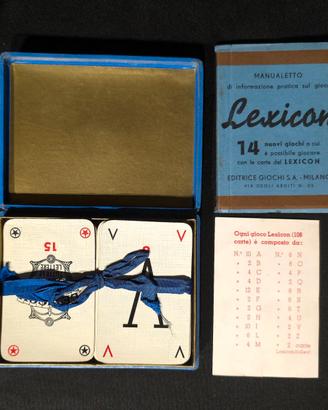 Gioco di carte Lexicon edito da Edit. Giochi S.A.
