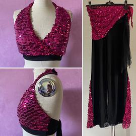 Top + Pantaloni Completo per Danza Taglia S/M