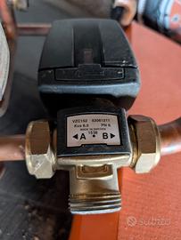 valvola tre vie stufa pellet caldaia