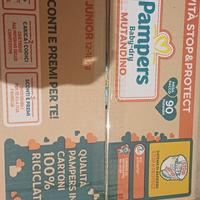 pampers  baby dry mutandino 5 junior 90 pezzi