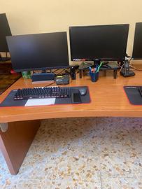 Scrivania direzionale 2x0,70 metri