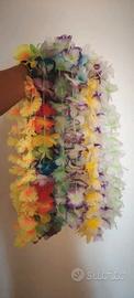 Set di 9 ghirlande hawaiane