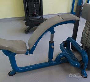 Panca curva regolabile