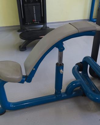 Panca curva regolabile