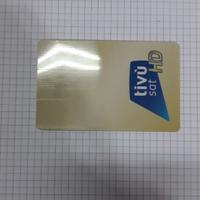 Smart card tivu'sat HD gold.