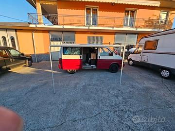 vw caravelle semicamperizzato 9 posti 2 letto RITI