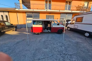 vw caravelle semicamperizzato 9 posti 2 letto RITI