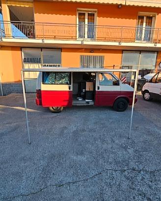 vw caravelle semicamperizzato 9 posti 2 letto RITI