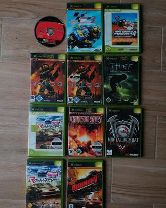 Lotto giochi Xbox Classic multilingua 