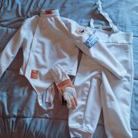 Divisa scherma ragazzo per mancini