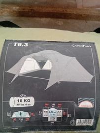 tenda da campeggio 6 posti 