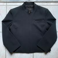 Giacca, nera, Project, 46, zip, coreana