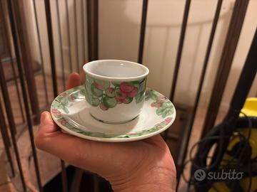 Set Tazzine da caffè in ceramica