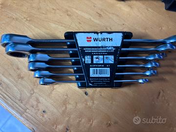 Chiavi Combinate Doppie Cricchetto wurth