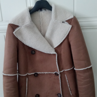 Giaccone donna scamosciato