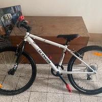 Bici Mtb bambino 9-12anni  bianca 24"